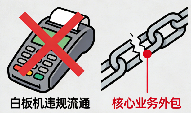 随行付POS机：支付机构暂停新增是外包白板机违规？